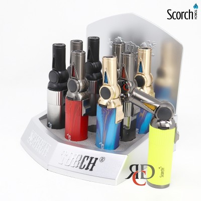 SCORCH TORCH BENDABLE ANGLE TORCH  - STDS178 9CT/ DISPLAY